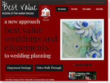 Tablet Screenshot of bestvaluewedding.com